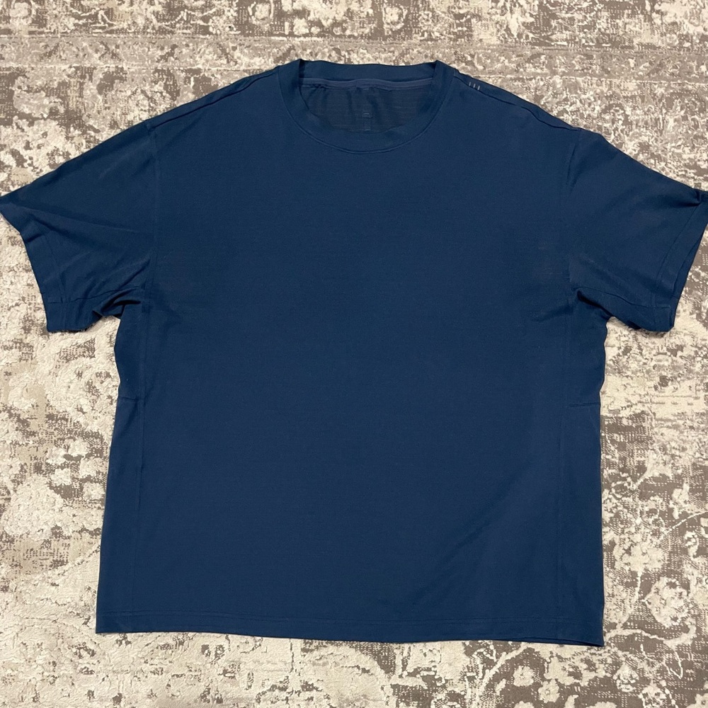 lululemon athletica Navy Short Sleeve Tee
